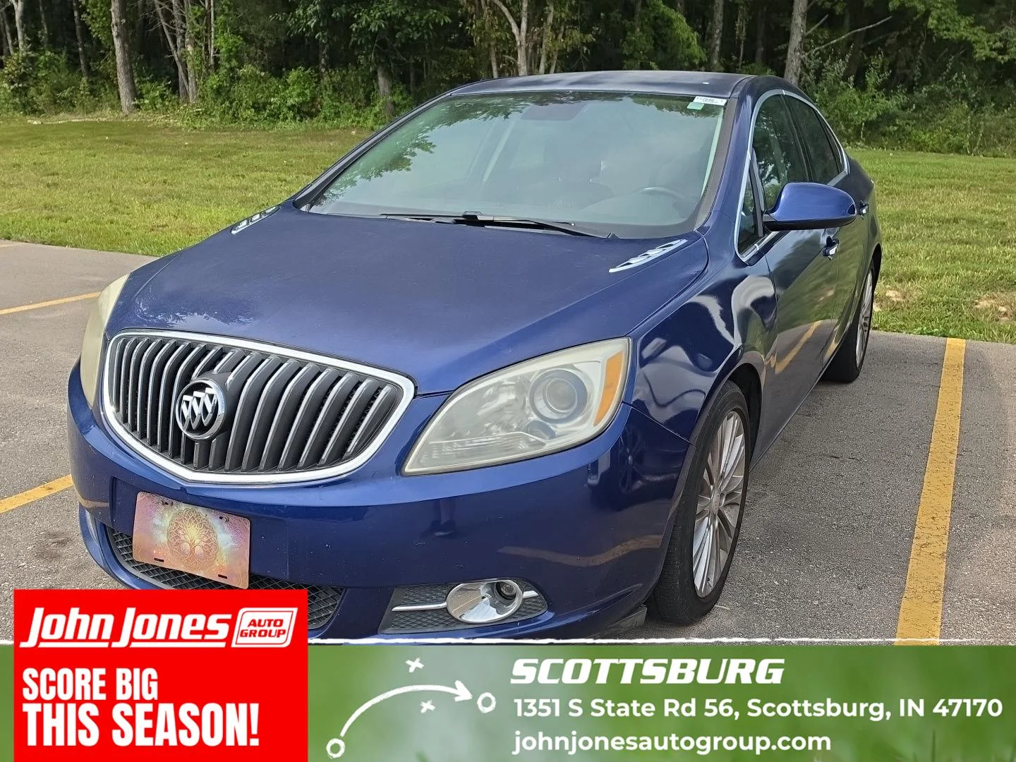 Used 2013 Luxo Blue Metallic Buick SEDAN image 1