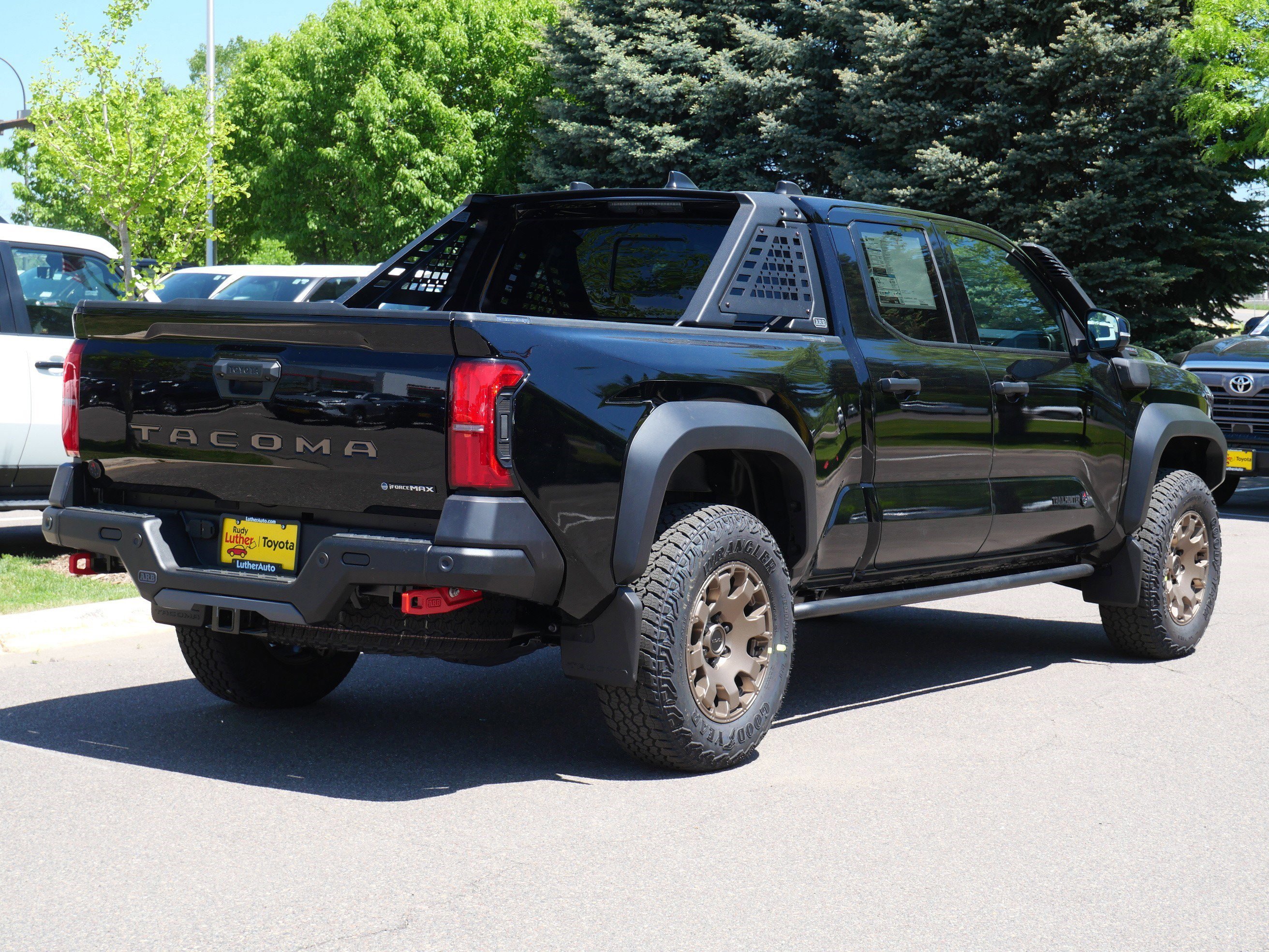 New 2026 Black Toyota Tacoma Trailhunter image 2