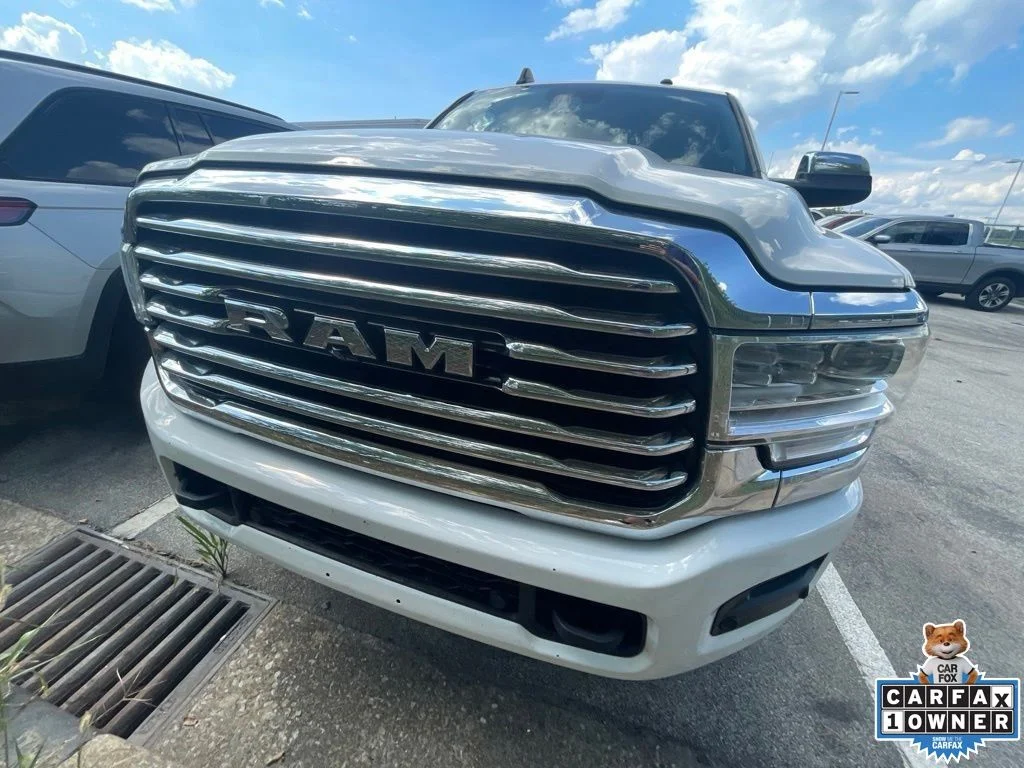 Used 2020 White Ram Laramie Longhorn image 3