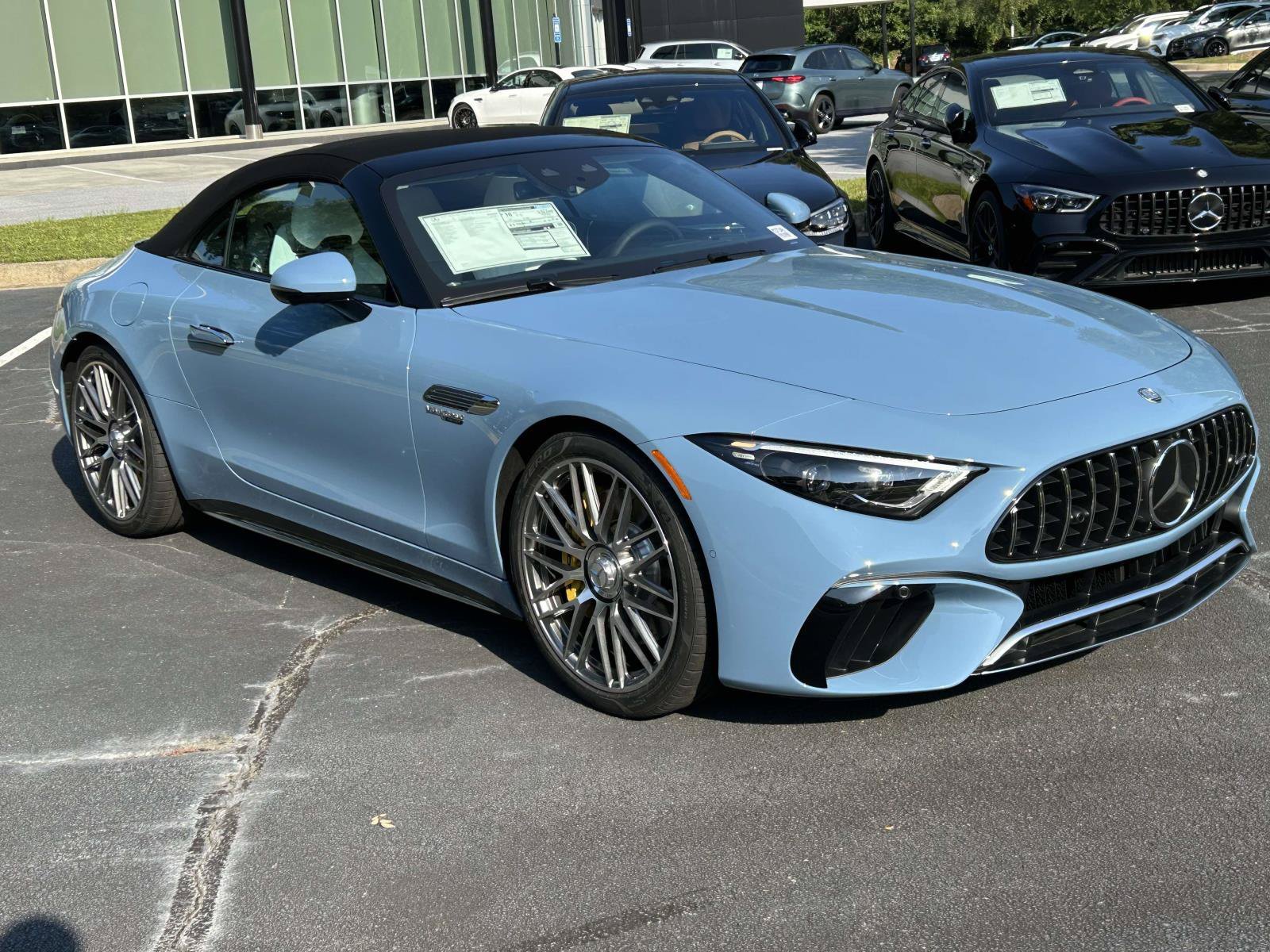New 2027 MANUFAKTUR China Blue Solid Mercedes-Benz AMG® SL 55 Roadster image 6