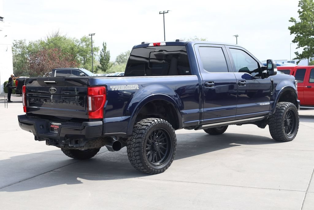 Used 2022 Blue Ford LARIAT image 6