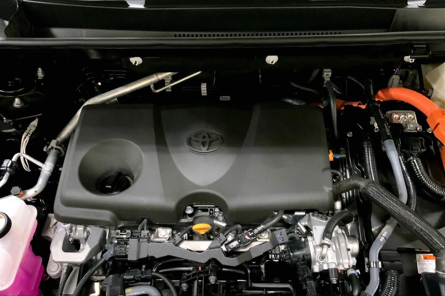 Used 2025 Midnight Black Metallic Toyota Hybrid LE image 33