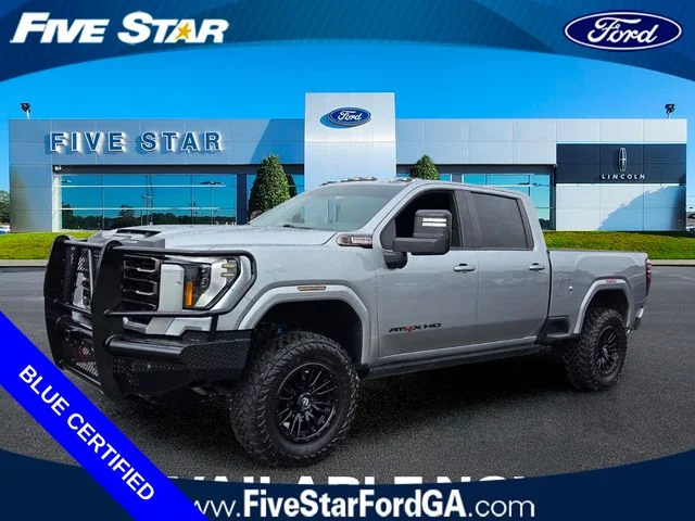 Used 2024 Silver GMC AT4X image 3