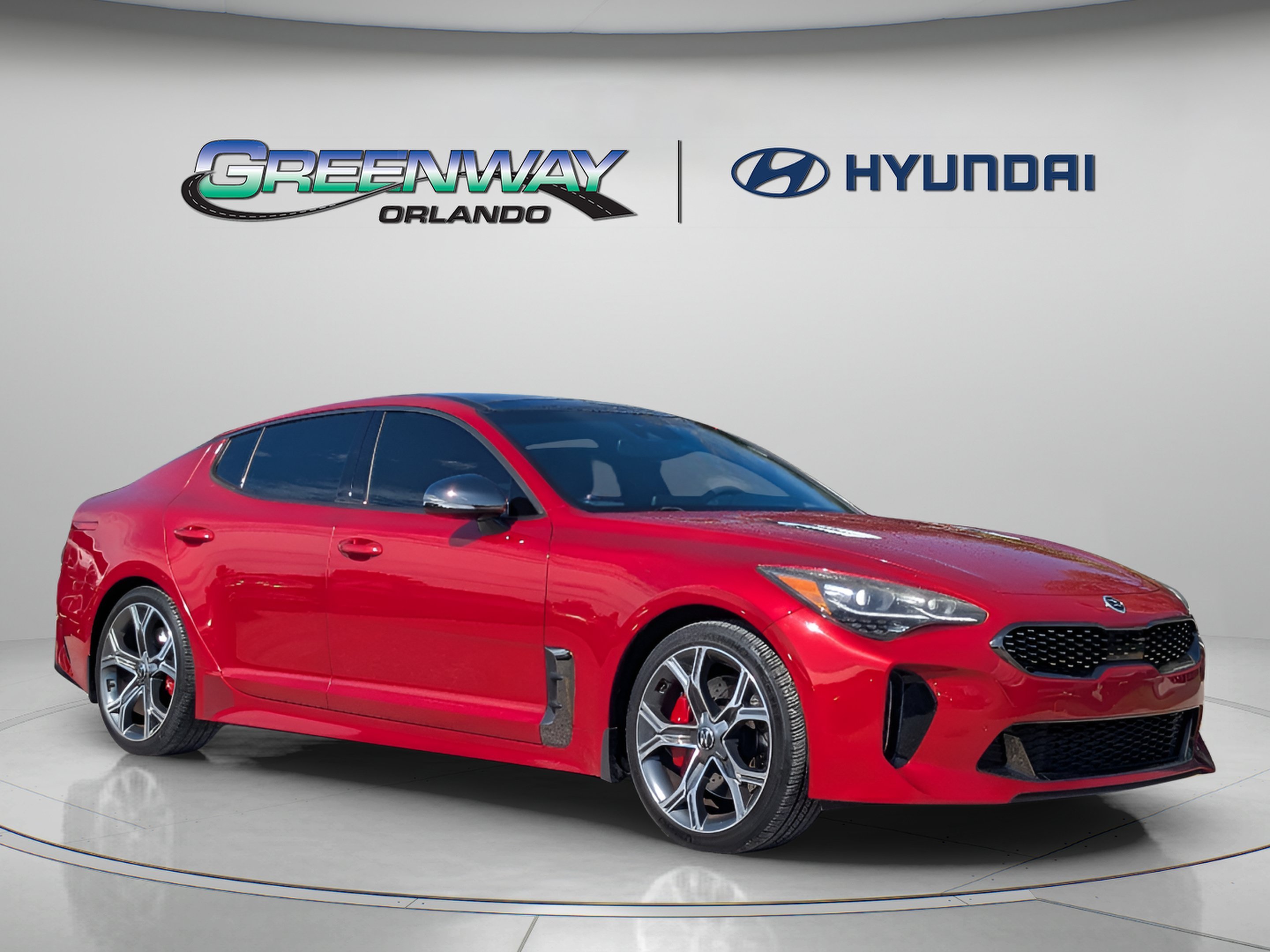 Used 2018 HiChroma Red Kia GT2 image 2