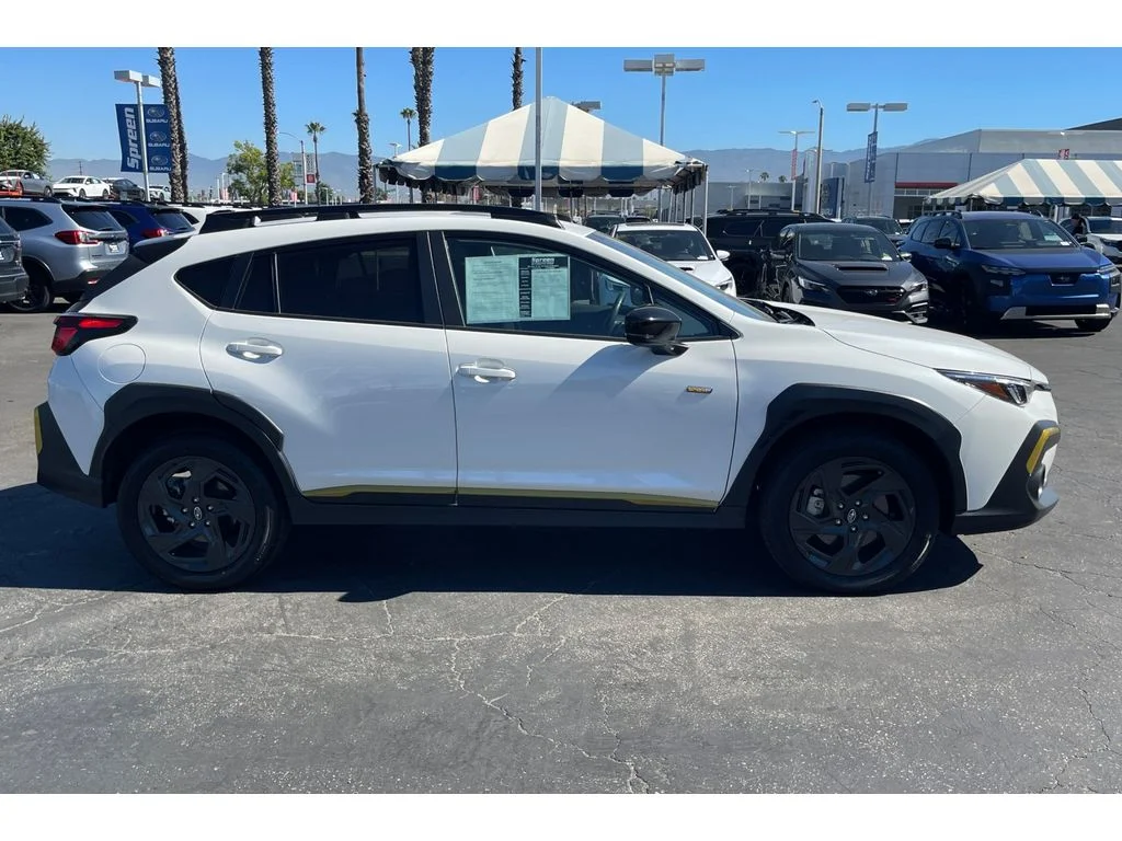 Certified Used 2024 Crystal White Pearl Subaru Sport image 7