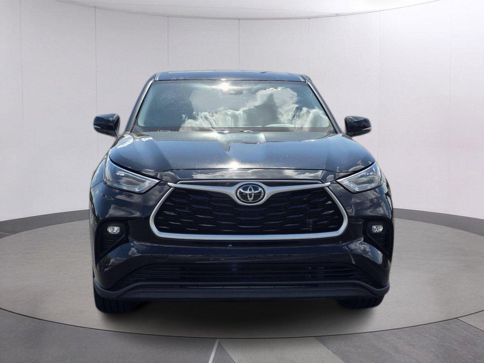 Used 2023 Midnight Black Metallic Toyota LE image 2