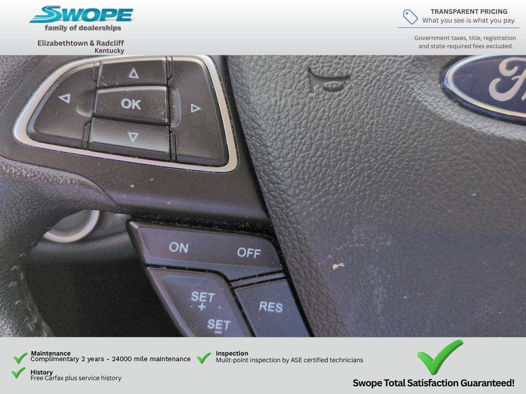Used 2018 White Platinum Metallic Tri-Coat Ford SEL image 17
