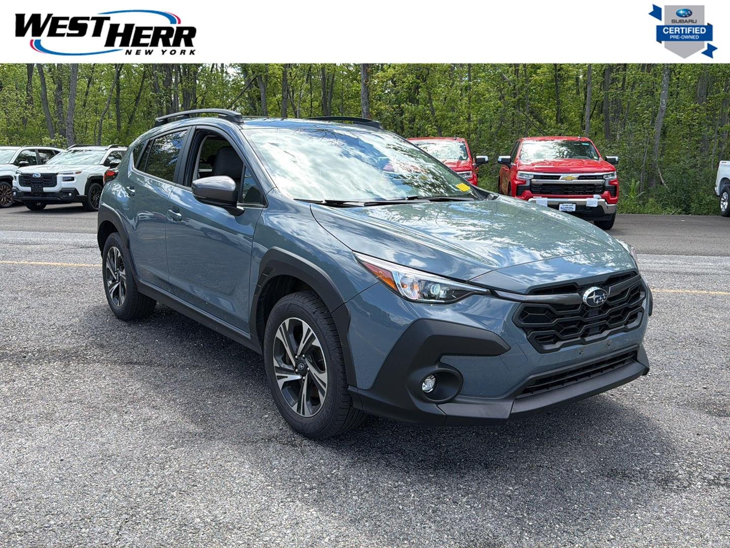 Used 2024 Offshore Blue Metallic Subaru Premium image 1
