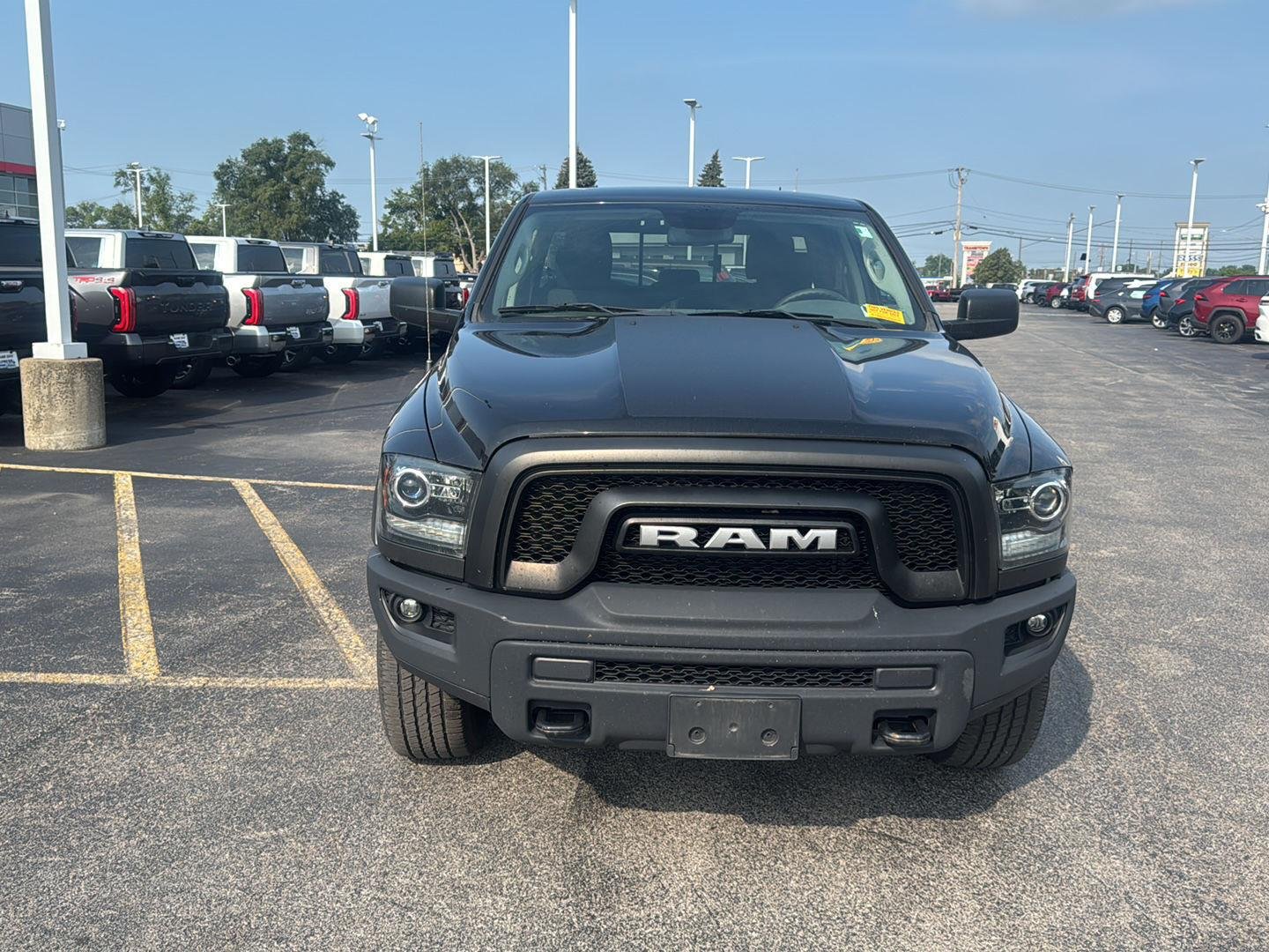 Used 2020 Diamond Black Crystal Pearlcoat Ram Warlock image 2