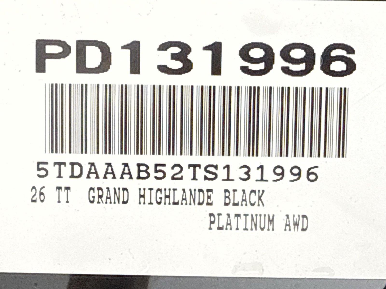 Certified Used 2026 Midnight Black Metallic Toyota Platinum image 47