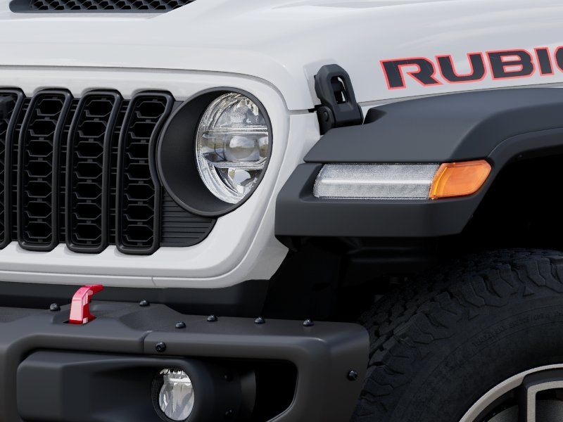 New 2026 Bright White Clear-Coat Exterior Paint Jeep Rubicon image 48