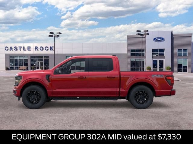 New 2026 Ruby Red Metallic Tinted Clearcoat Ford XLT image 3