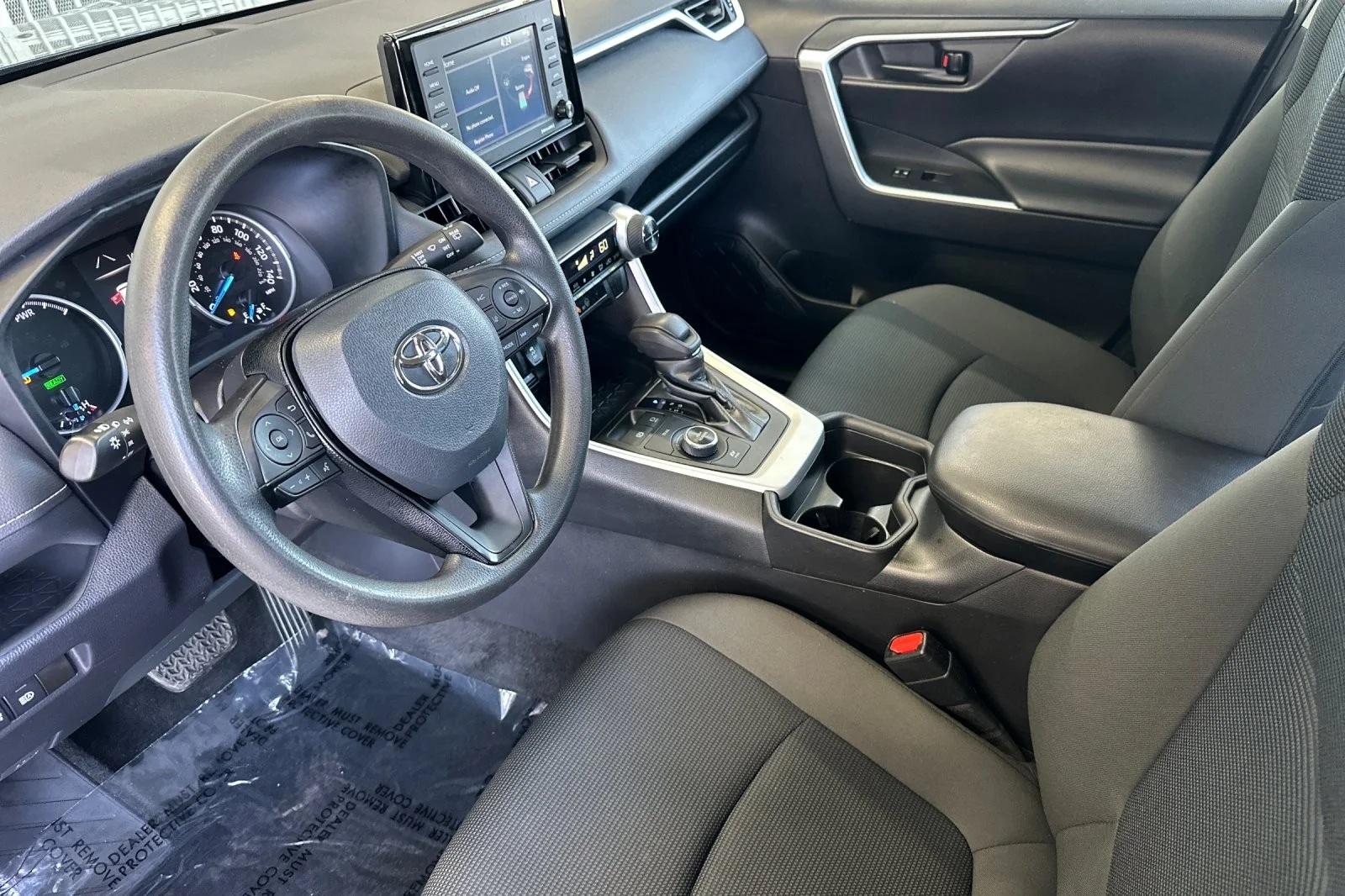 Used 2021 MIDNIGHT BLACK Toyota Hybrid LE image 9
