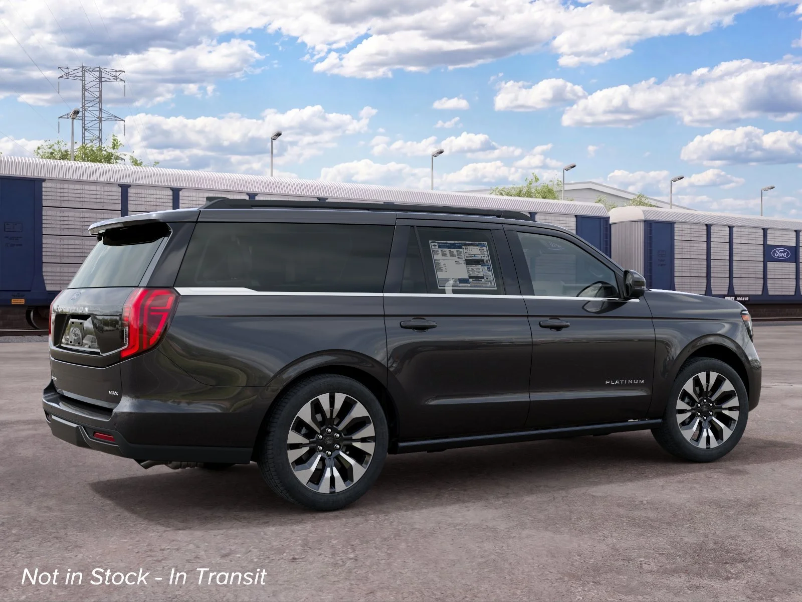 New 2027 Dark Matter Gray Metallic Ford MAX Platinum image 6