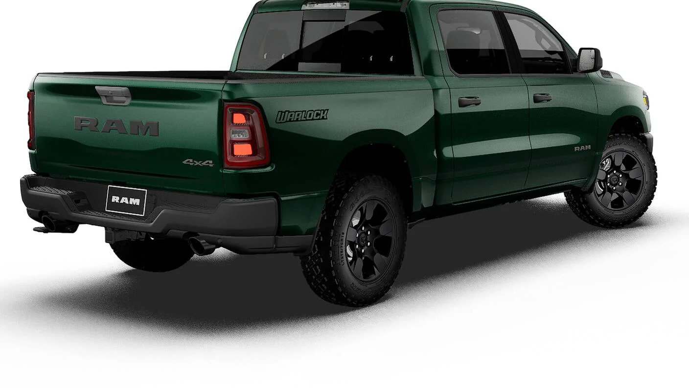 New 2027 Serrano-Green Metallic Exterior Paint RAM  image 2