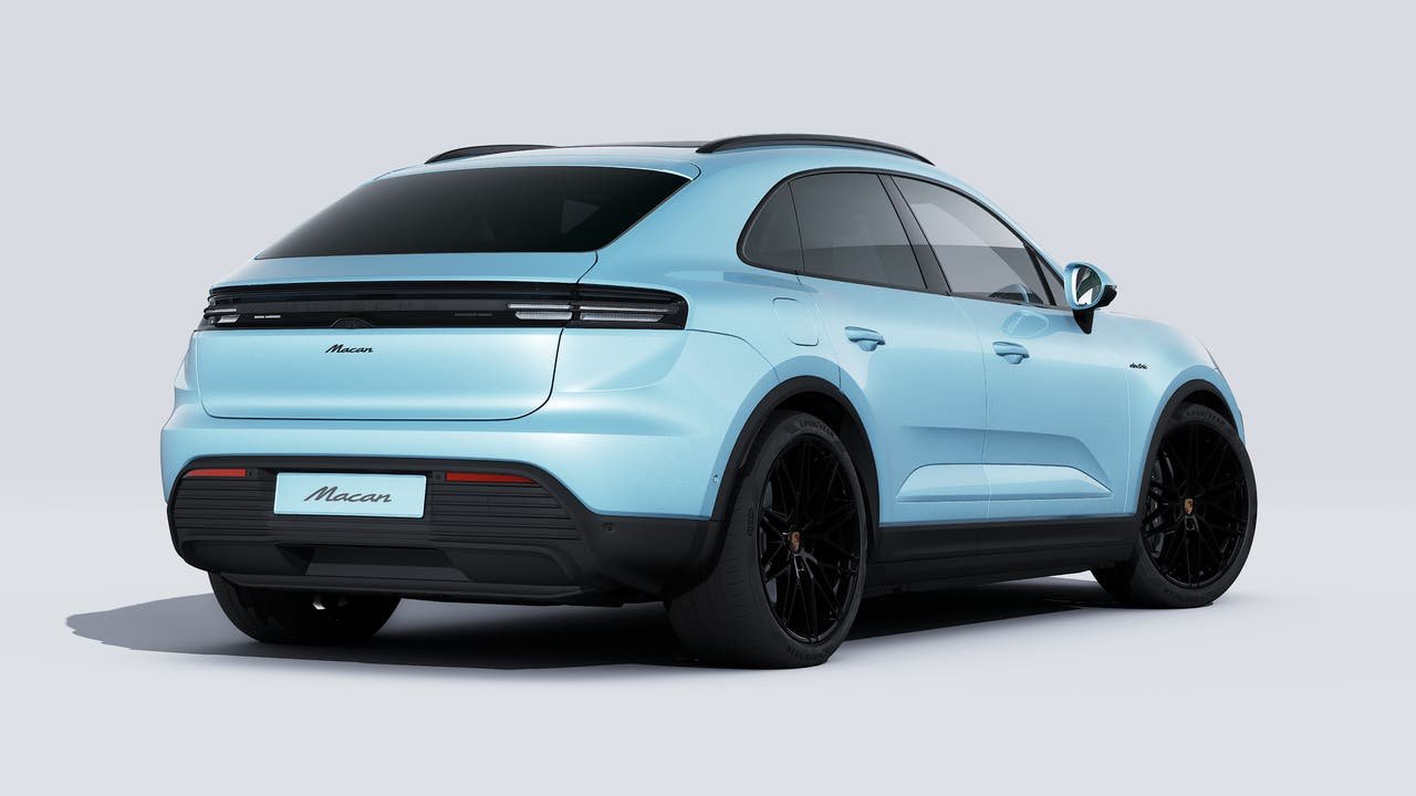 New 2026 Frozen Blue Metallic Porsche  image 9