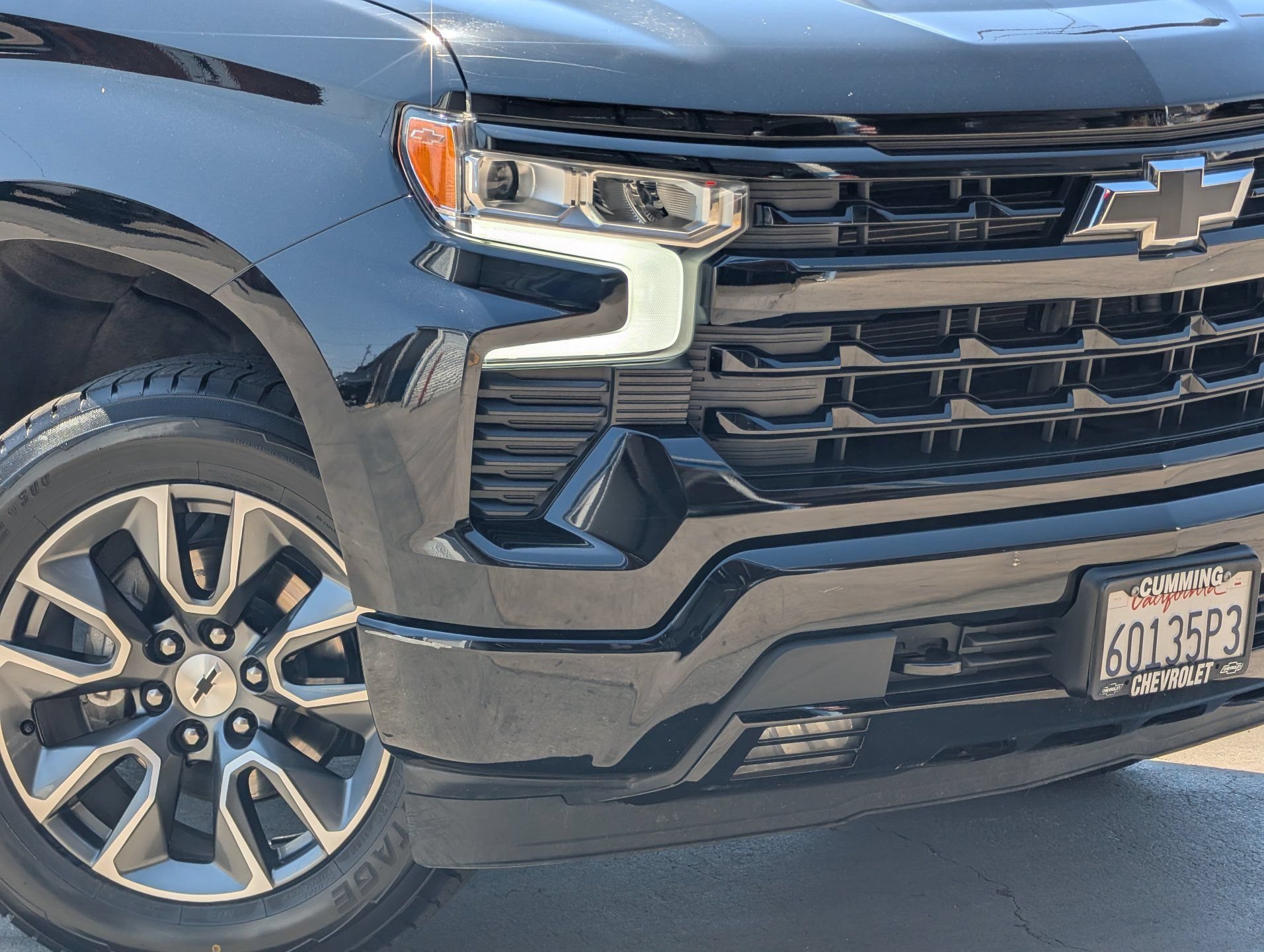 Certified Used 2022 BLACK Chevrolet RST image 3
