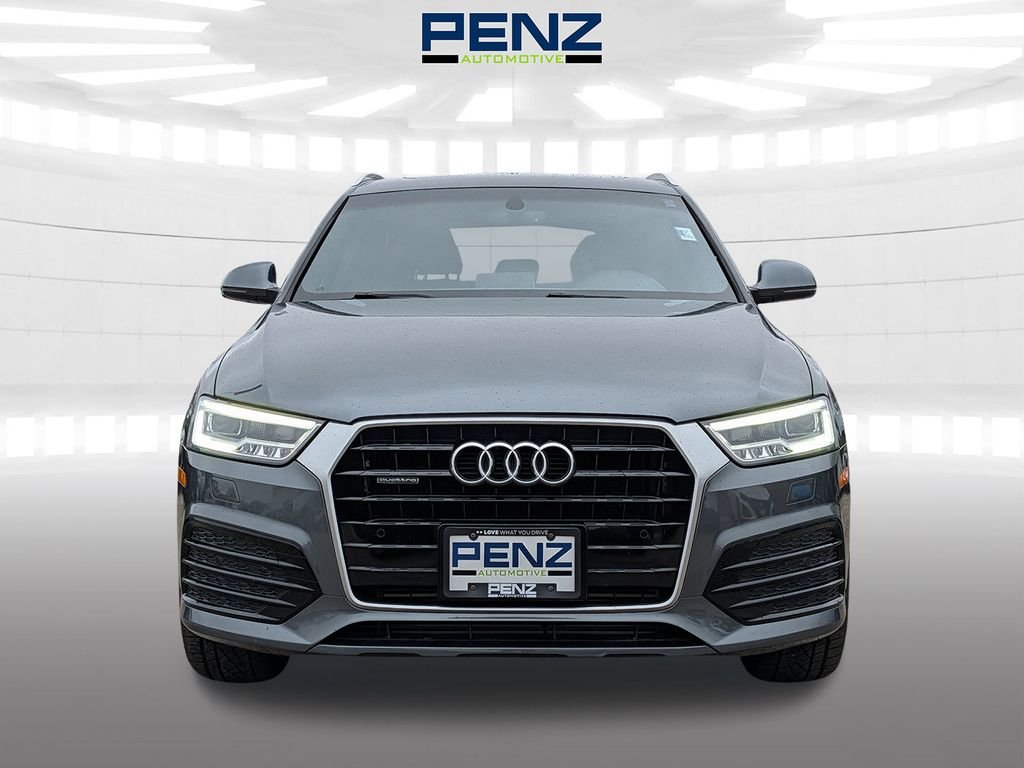 Used 2018 Audi Q3 Premium Plus with VIN WA1JCCFS7JR008979 for sale in Rochester, Minnesota