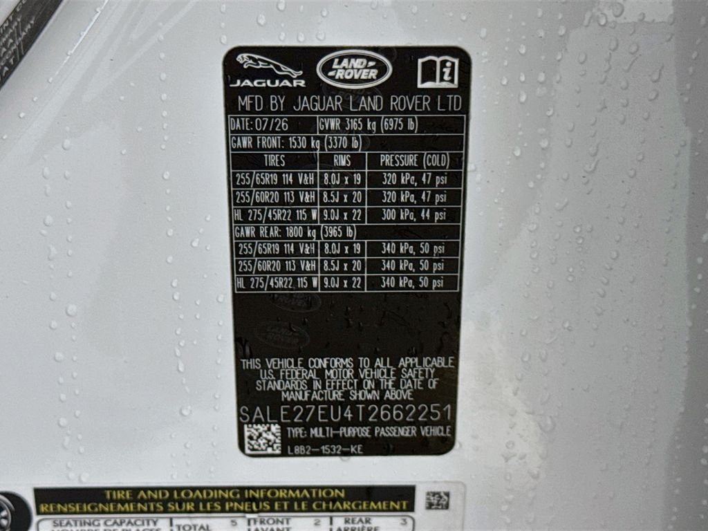 New 2026 Fuji White Land Rover X-Dynamic SE image 34