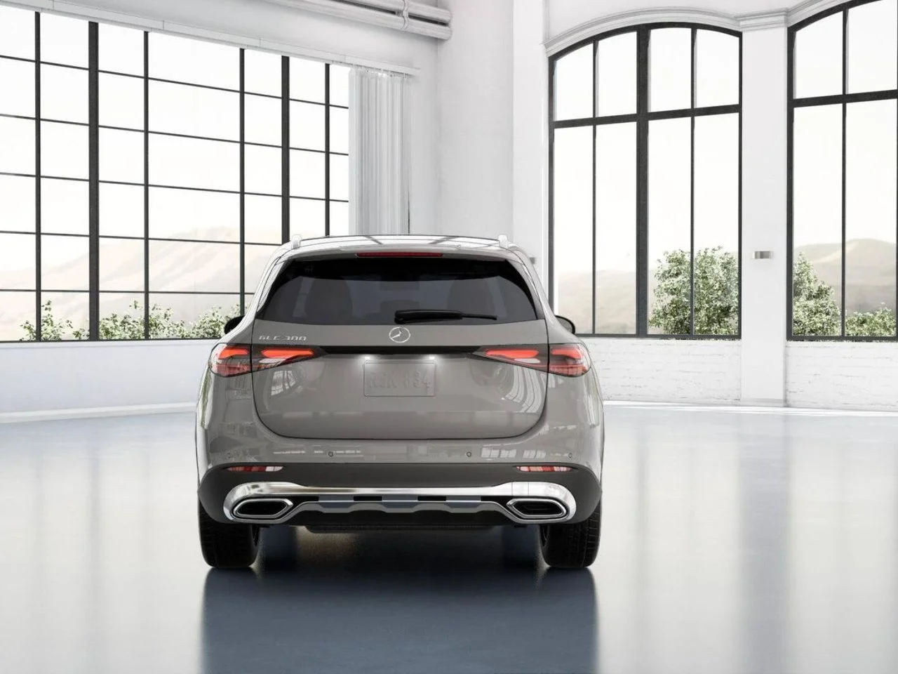 New 2027 MANUFAKTUR Alpine Grey Mercedes-Benz GLC 300 image 25
