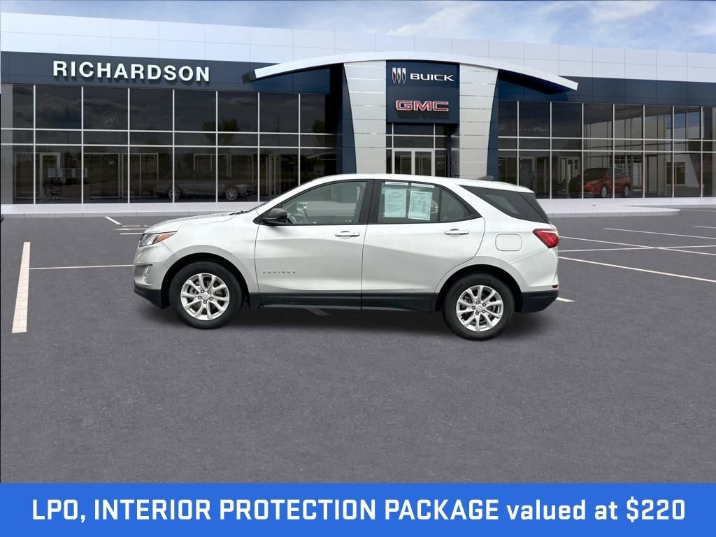 Used 2020 Chevrolet Equinox LS with VIN 3GNAXHEV1LS581273 for sale in Midland, MI