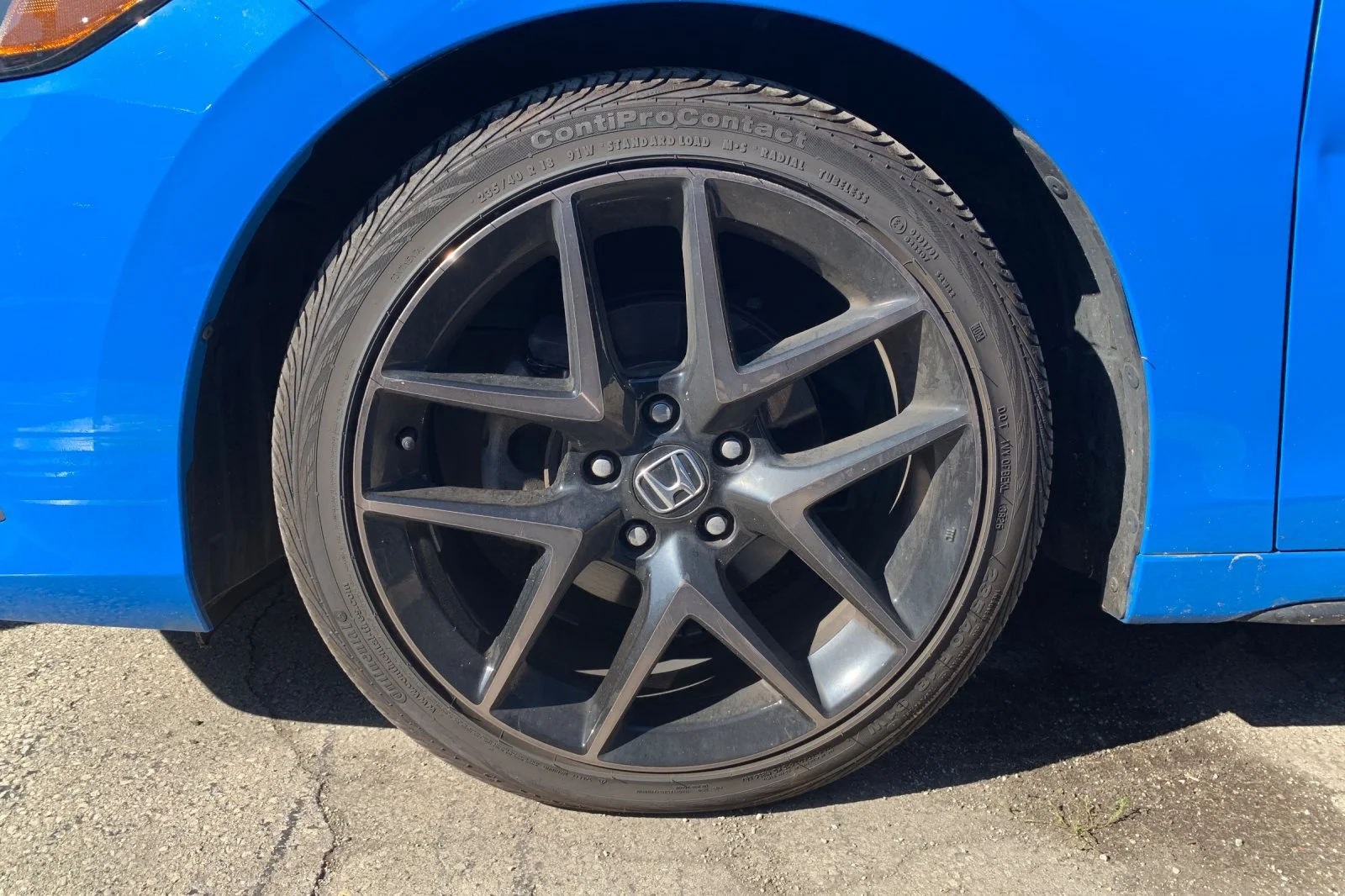 Certified Used 2024 Boost Blue Pearl Honda Sport Touring image 7