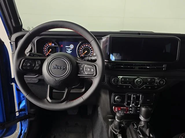 Used 2024 Hydro Blue Pearl Coat Jeep Rubicon X image 12