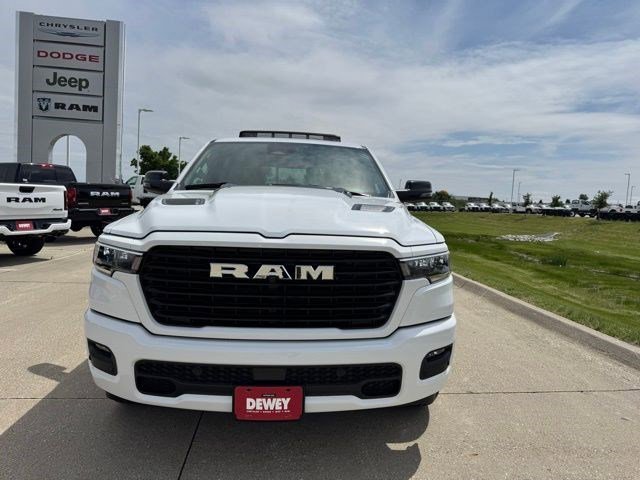 New 2026 Bright White Clear-Coat Exterior Paint RAM Laramie image 2