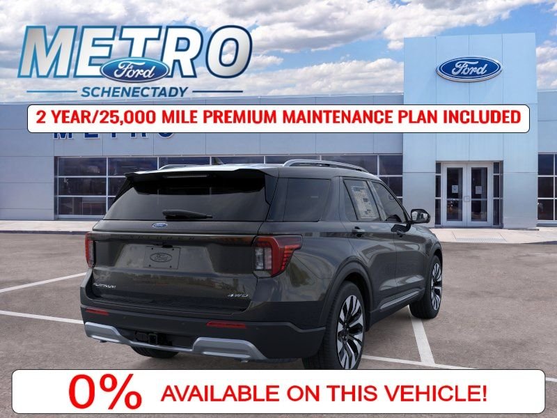 New 2026 Agate Black Metallic Ford Platinum image 8