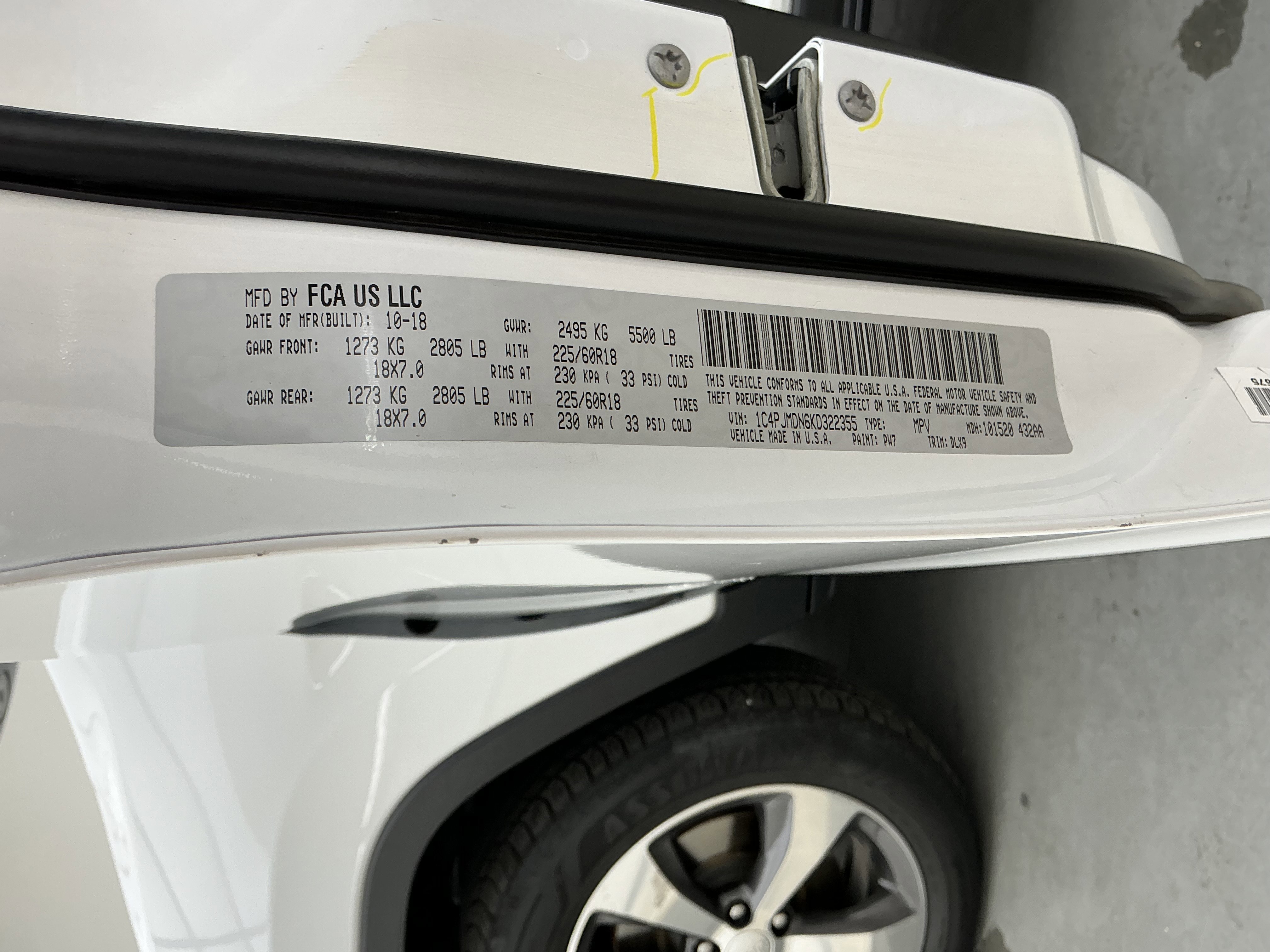 Used 2019 Bright White Clearcoat Jeep Limited image 14
