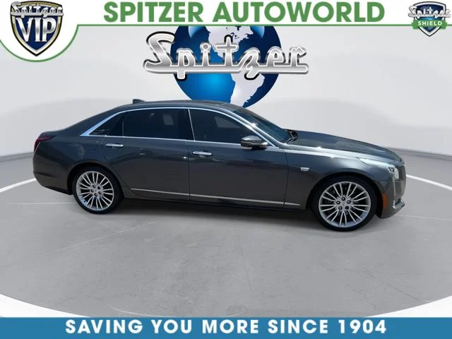 Used 2017 Gray Cadillac 3.0L Twin Turbo Premium Luxury image 10