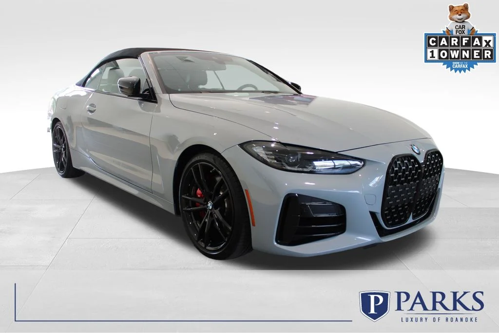 Used 2024 Gray BMW M440i image 1