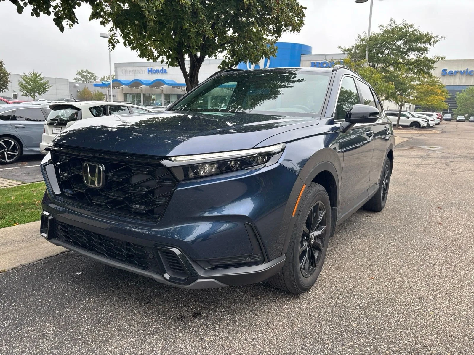 Used 2024 Canyon River Blue Metallic Honda Sport-L image 2