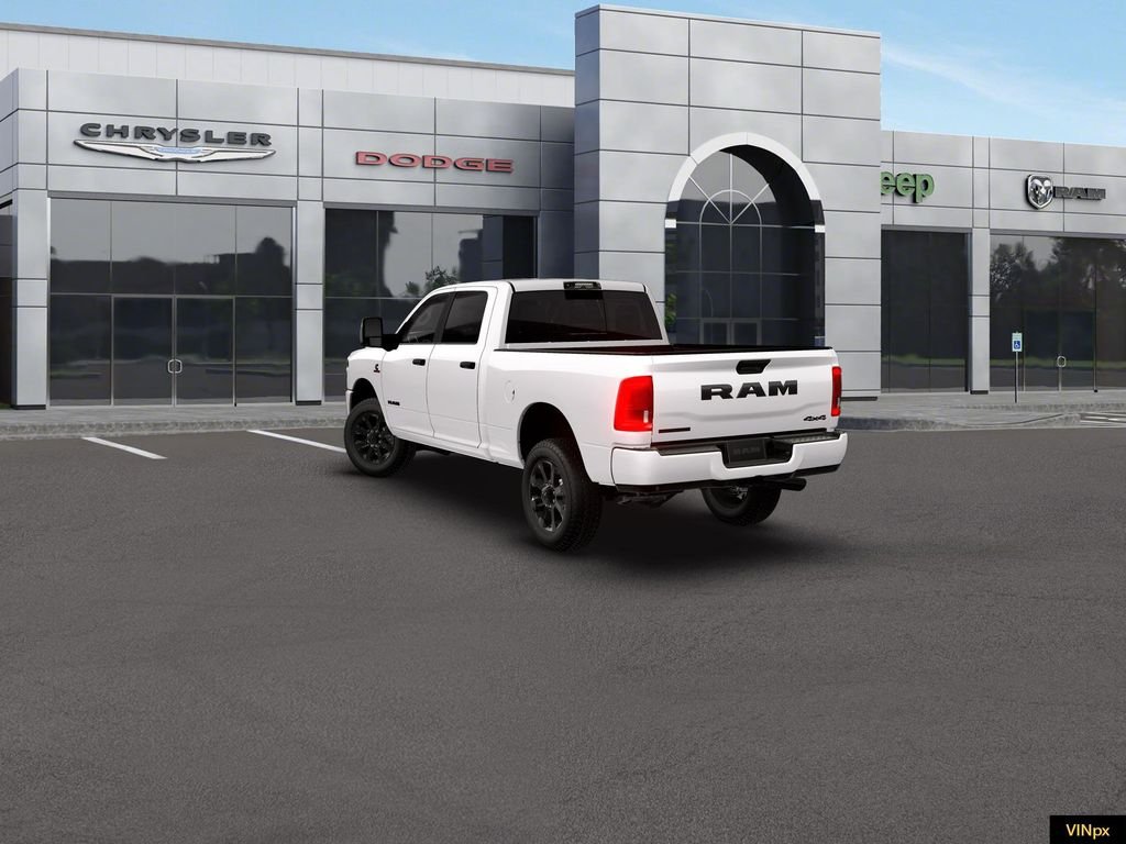 New 2026 Bright White Clear-Coat Exterior Paint RAM Big Horn image 4