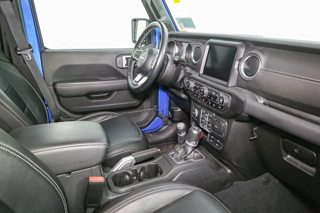 Used 2023 Blue Jeep Sahara 4xe image 18