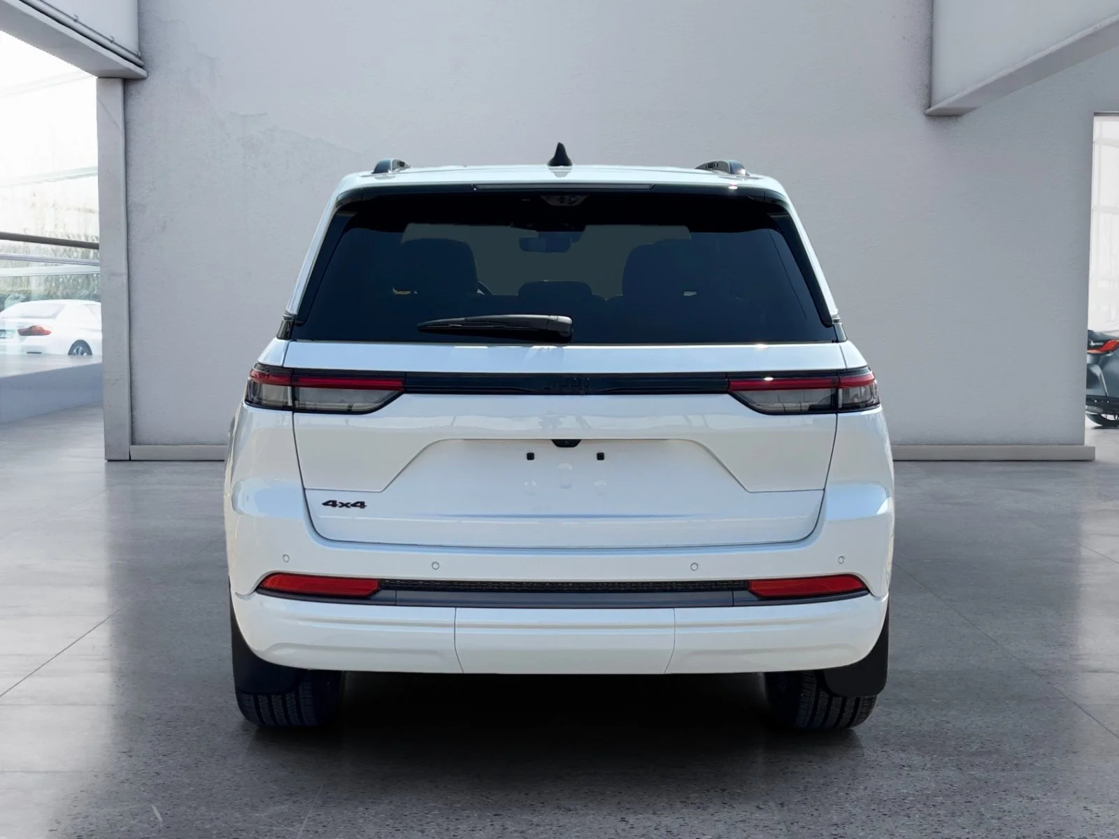 New 2026 Bright White Jeep Limited Reserve image 4