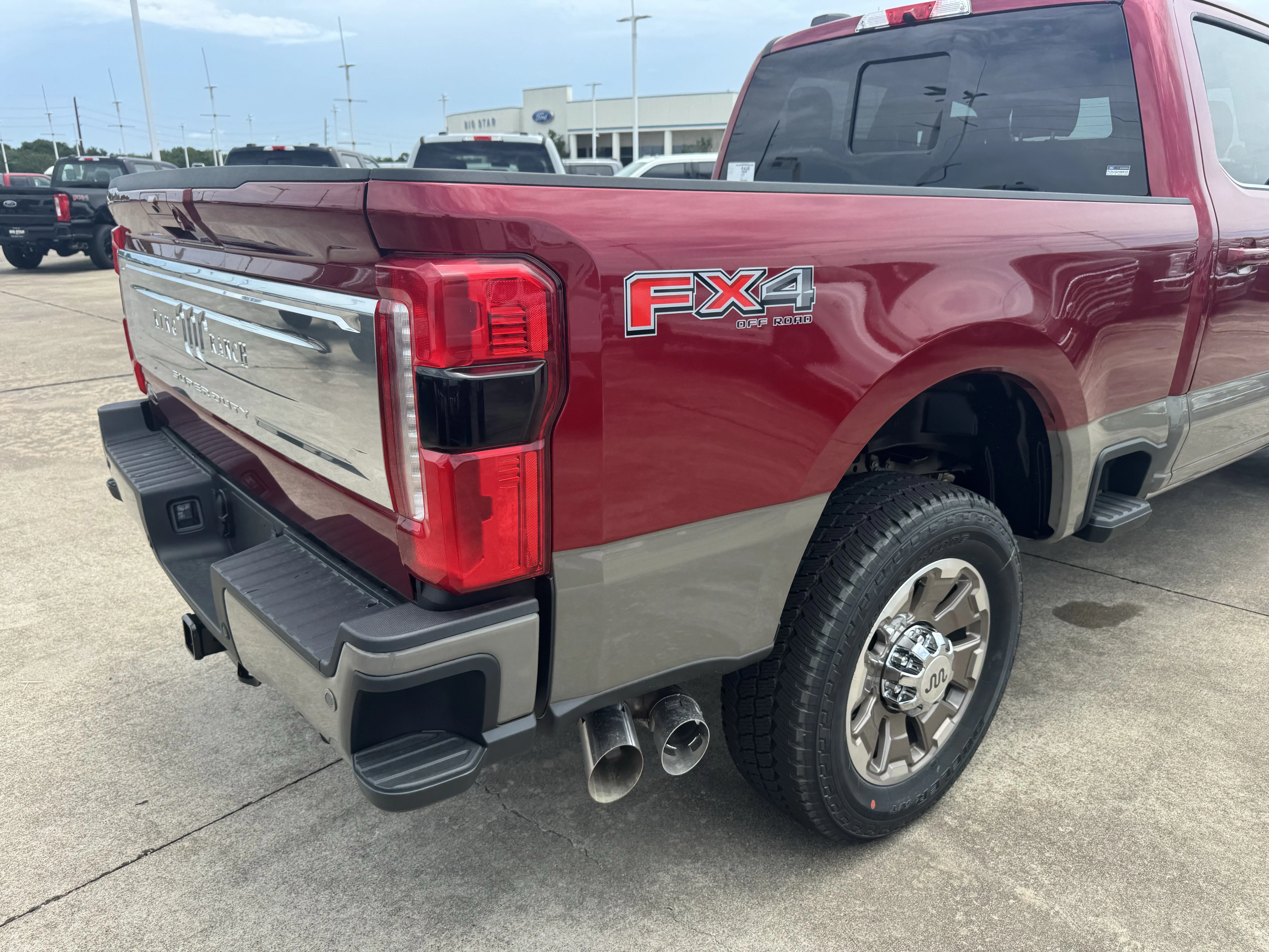 New 2026 Ruby Red Metallic Tinted Clearcoat Ford King Ranch image 7