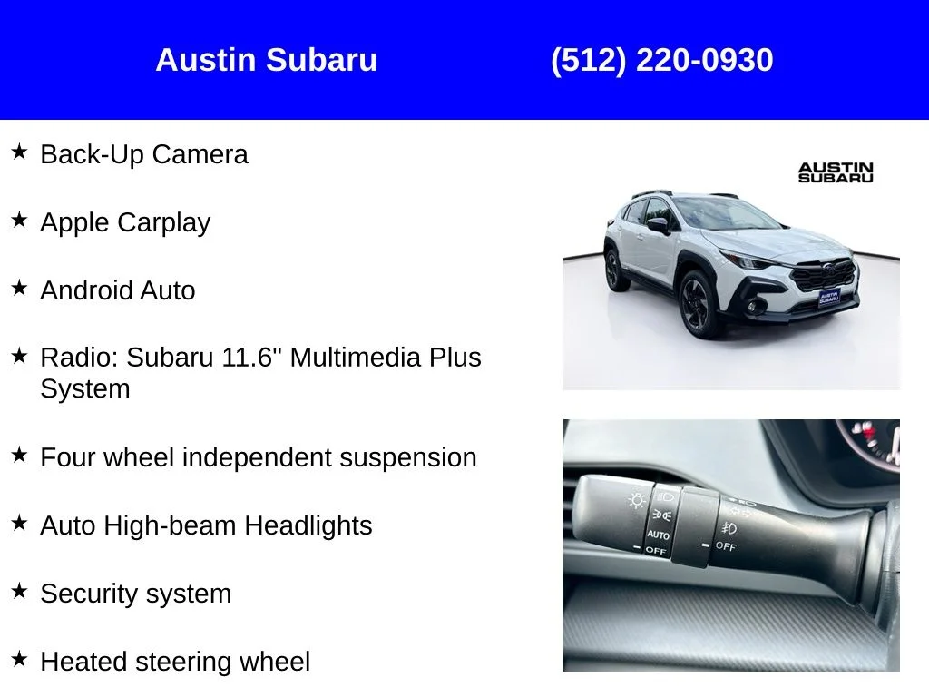 New 2026 White Subaru Limited image 9