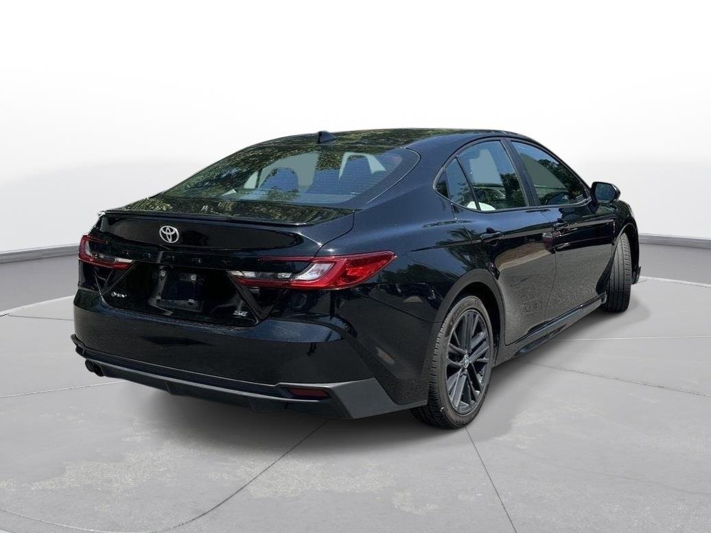 Used 2025 Midnight Black Metallic Toyota SE image 6