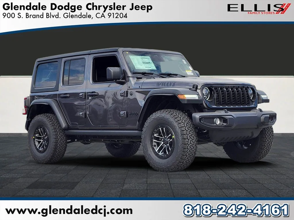 New 2026 Granite Crystal Metallic Clear-Coat Exterior Paint Jeep Willys image 1