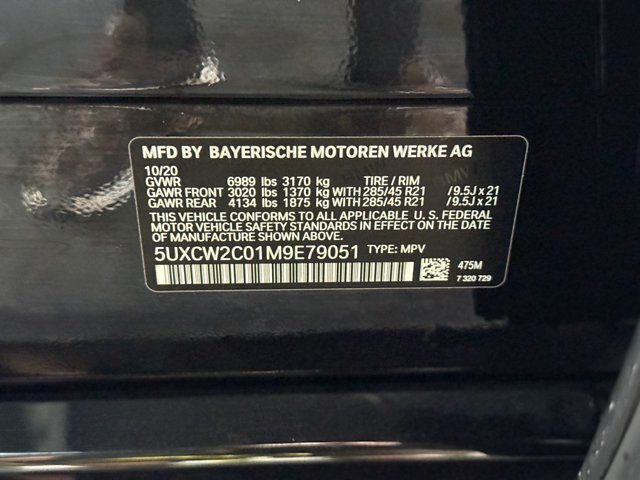 Used 2021 Black Sapphire Metallic BMW xDrive40i image 29