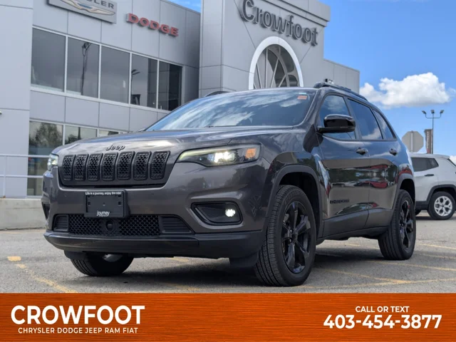 2023 Jeep Cherokee Altitude - - 4x4 - 8.4 Uconnect NAV - Premium Leather - Heated Seats & Wheel & More!