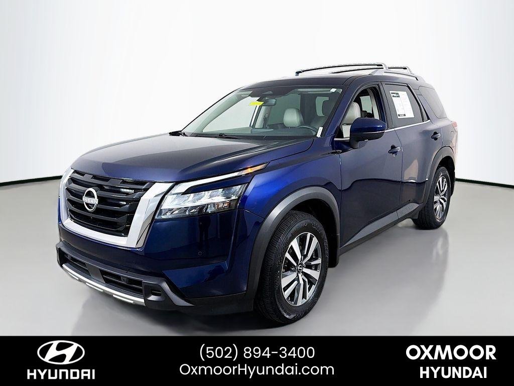 Used 2024 Deep Ocean Blue Pearl Nissan SL image 3