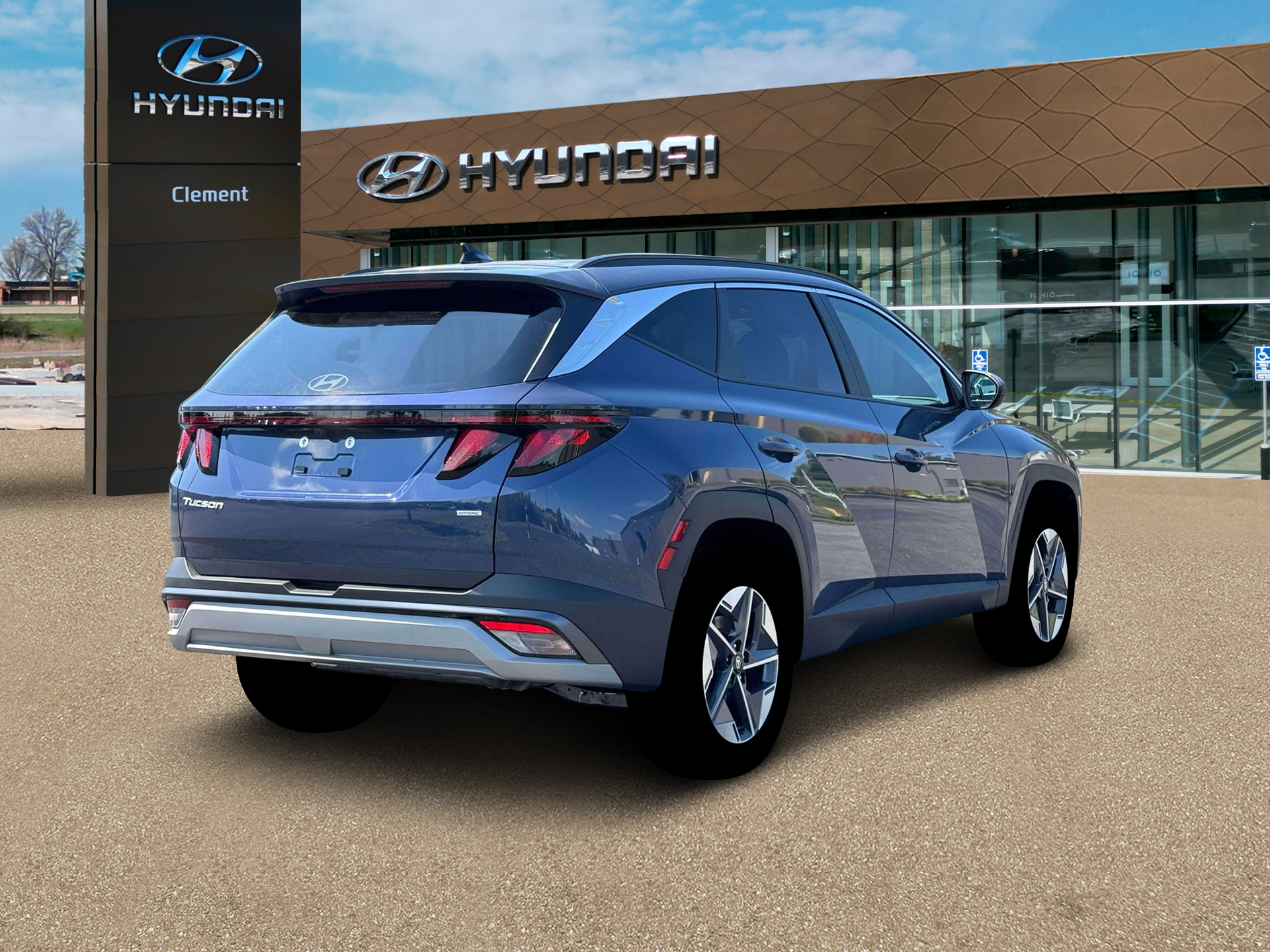 New 2026 Blue Hyundai SEL Plus AWD image 7