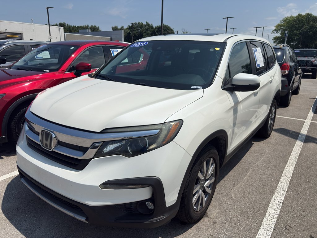Used 2019 White Diamond Pearl Honda EX-L image 2