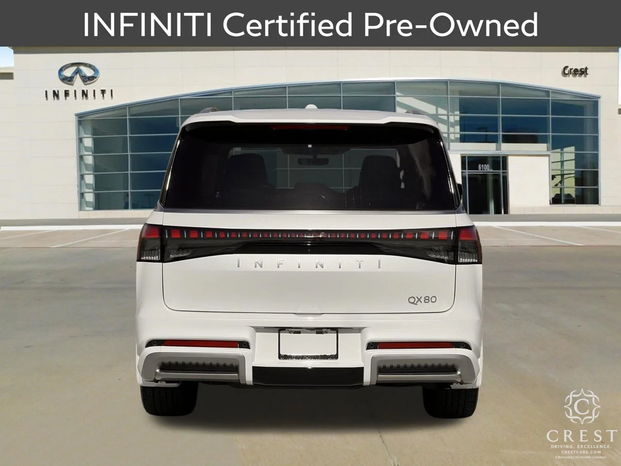 Certified Used 2026 Radiant White INFINITI LUXE image 4