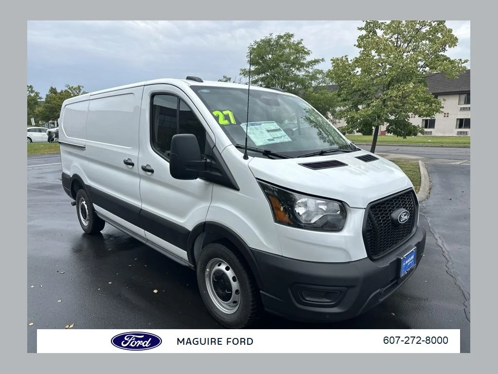 New 2027 Oxford White Ford Cargo Van image 1