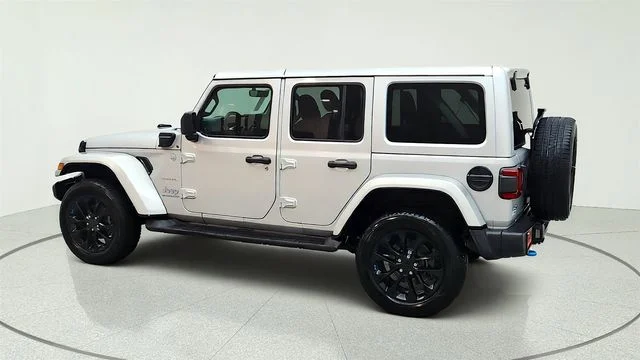 Used 2023 Silver Jeep Sahara 4xe image 8