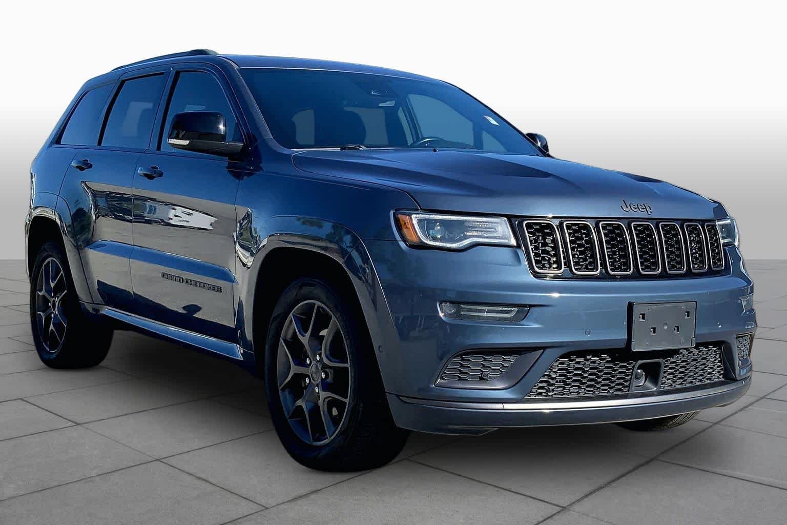 Used 2020 Slate Blue Pearlcoat Jeep Limited X image 3