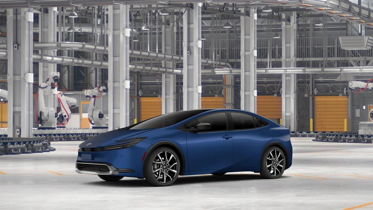 New 2027 Reservoir Blue Toyota XSE Premium image 2